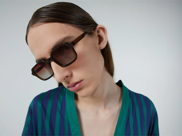 Romeo Optical / Bourbon Acetate & Blue - Light Lens - Shade Files